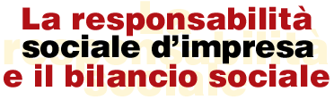 La responsabilità sociale d'impresa e il bilancio sociale