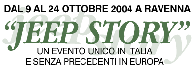 Dal 9 al 24 ottobre a Ravenna "Jeep Story"